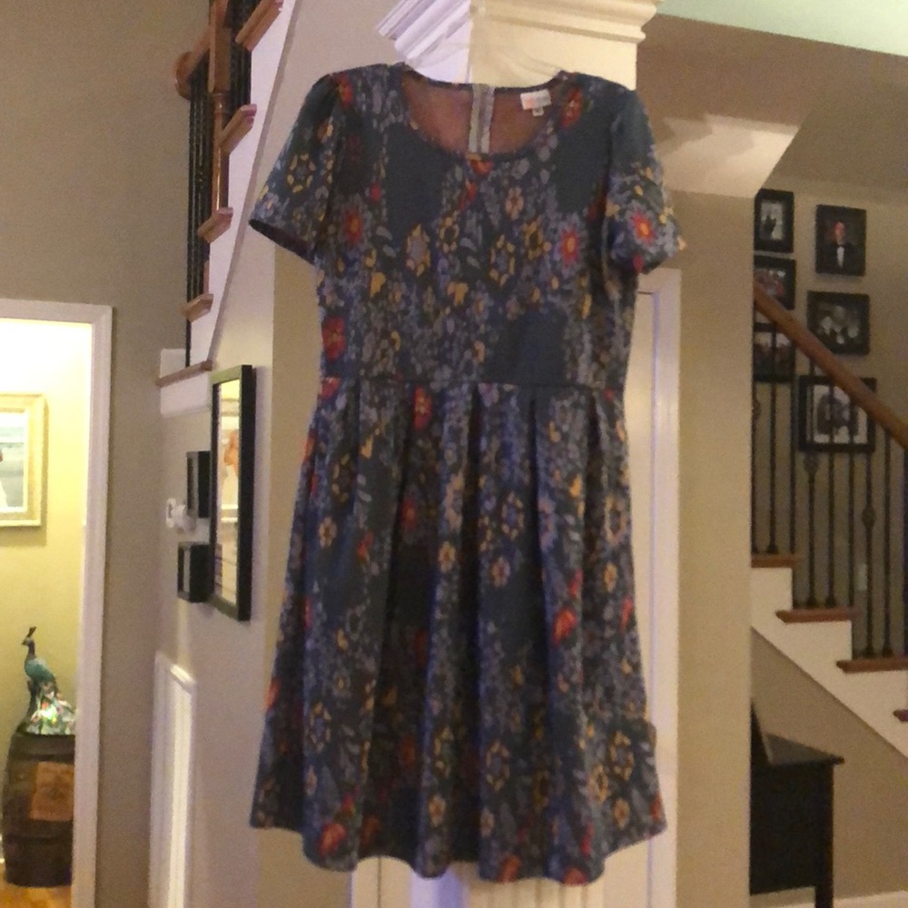Floral LuLaRoe Dress